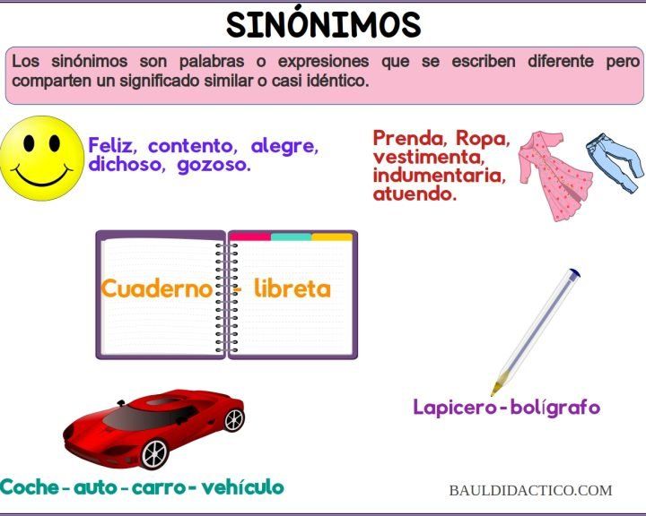 sinónimos