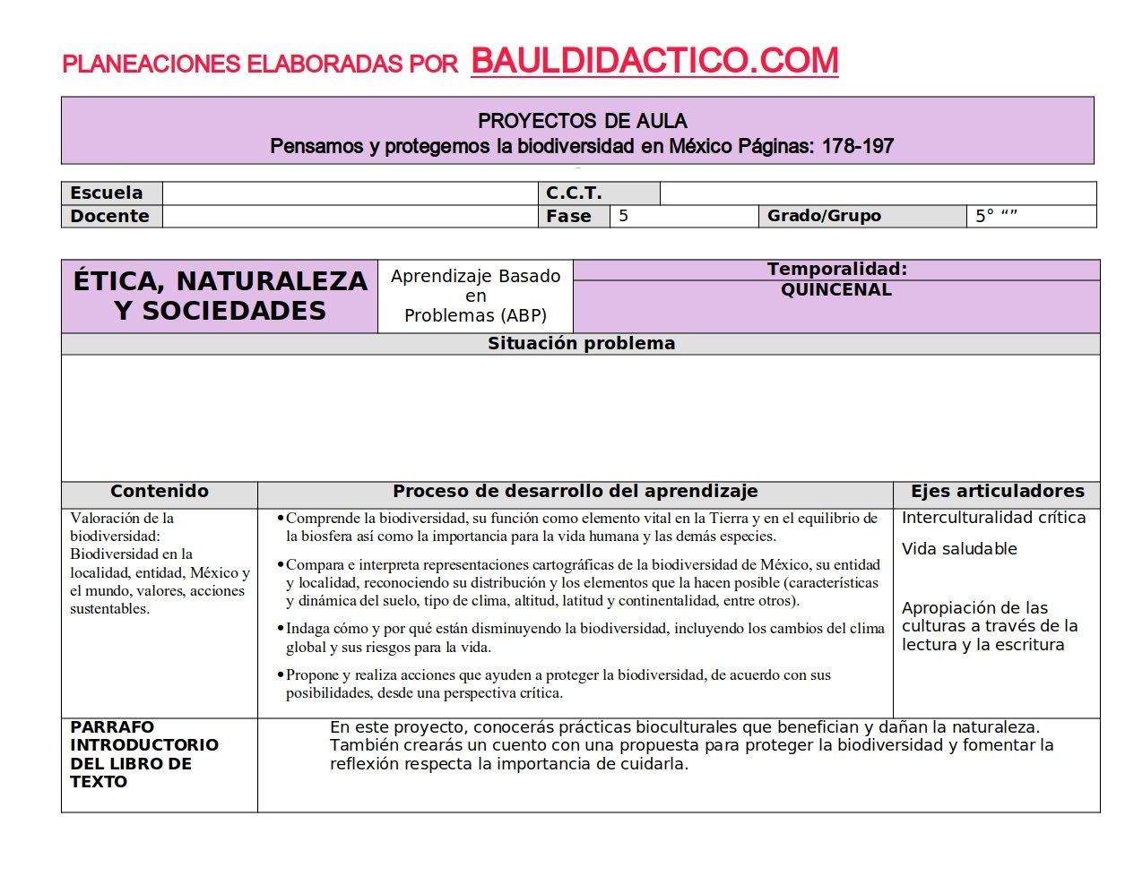 planeaciones