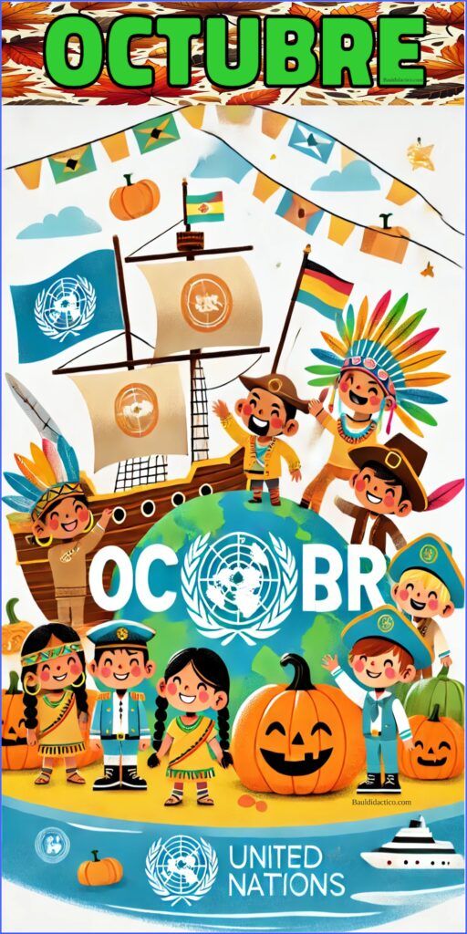 Imágenes Escolares del Mes de Octubre