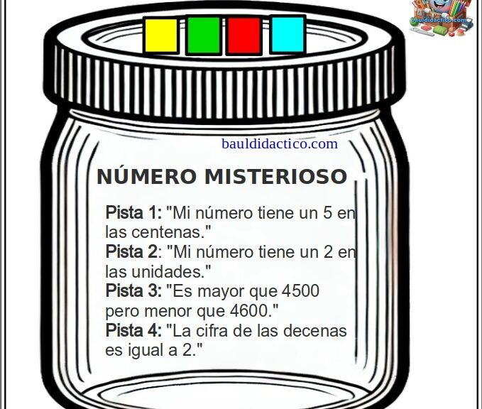 Juego matemático (número misterioso)
