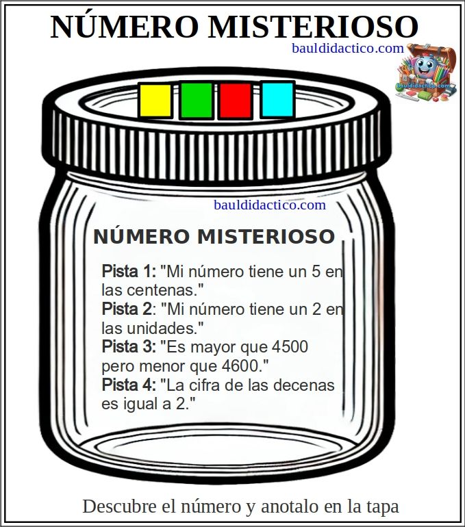 Juego matemático (número misterioso)