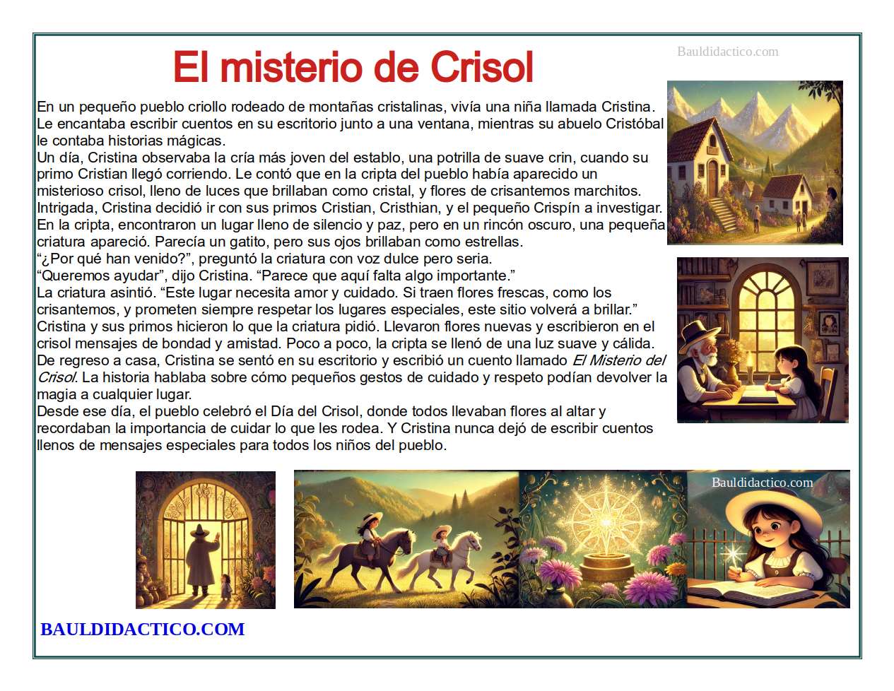 Dictado de sílabas con CR - cr