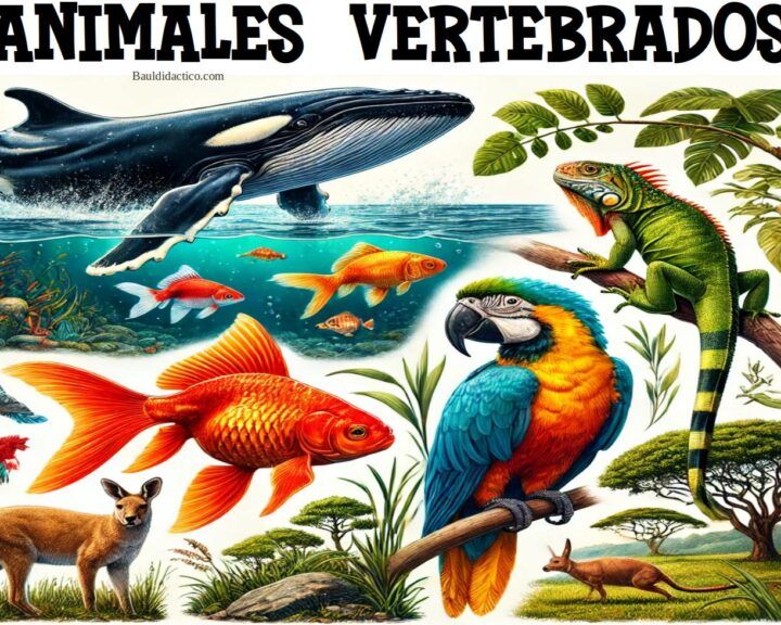 Animales vertebrados
