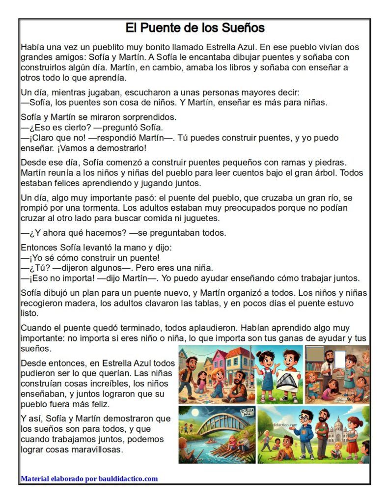 Cuentos de igualdad de género
