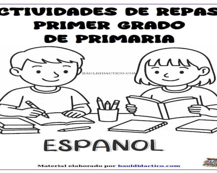 Actividades de repaso para primer grado – Español