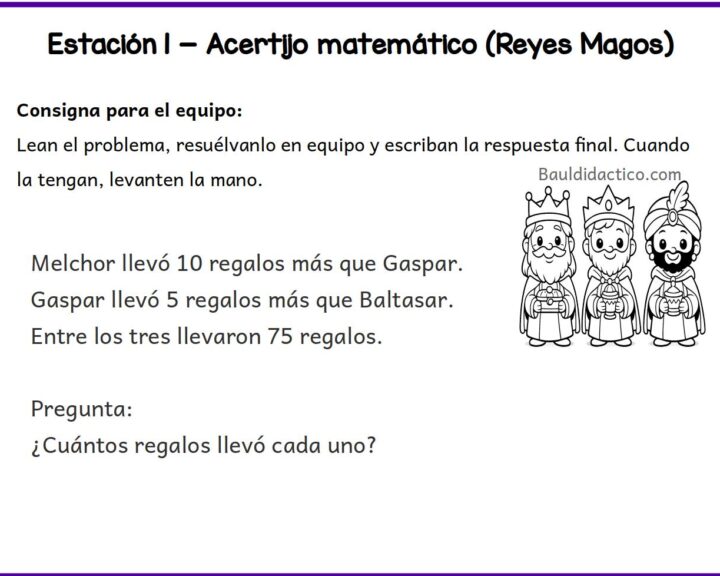 Escape Room de los Reyes Magos