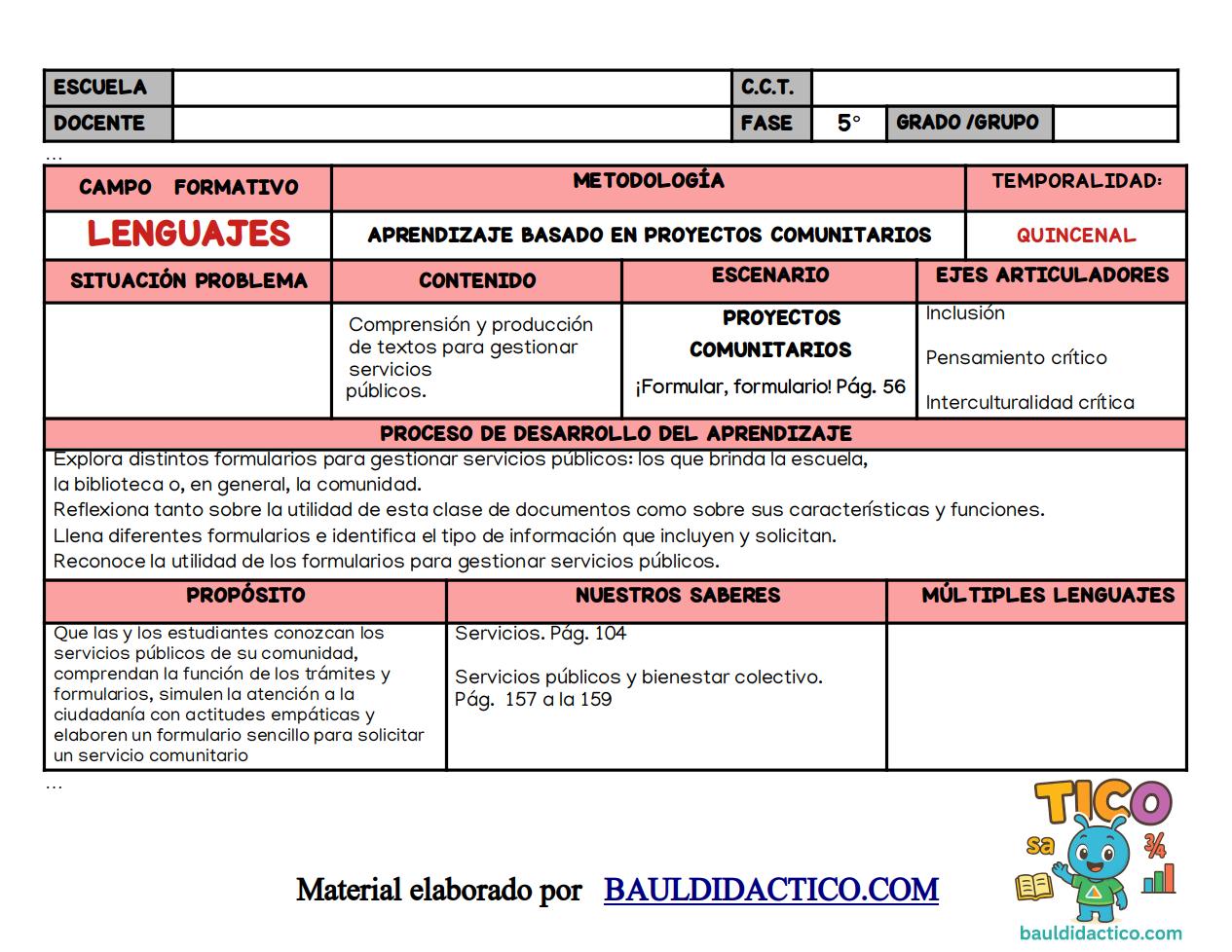 Que Es Formular ¡Formular - formulario! - LENGUAJES - Baúl Didáctico