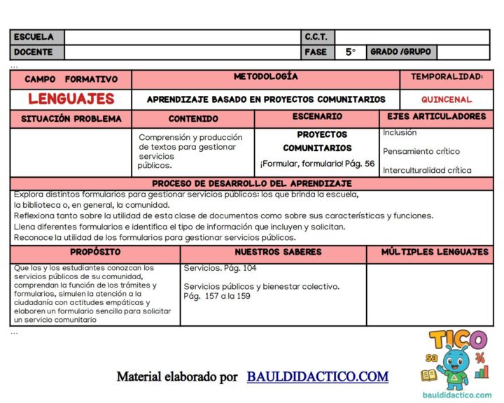 Formular, formulario