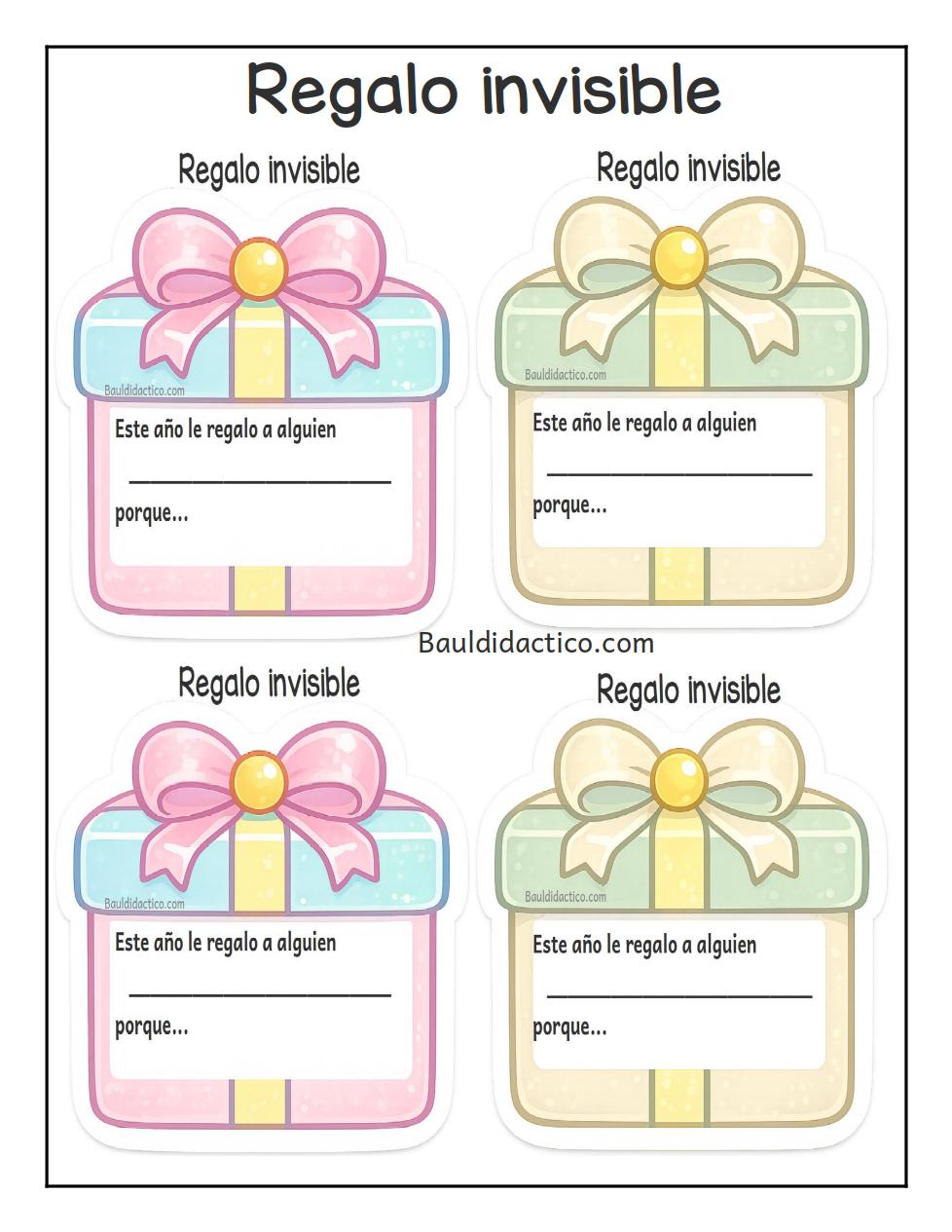 Regalo invisible
