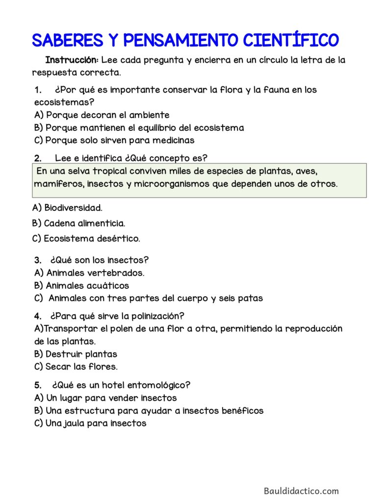 Evaluación