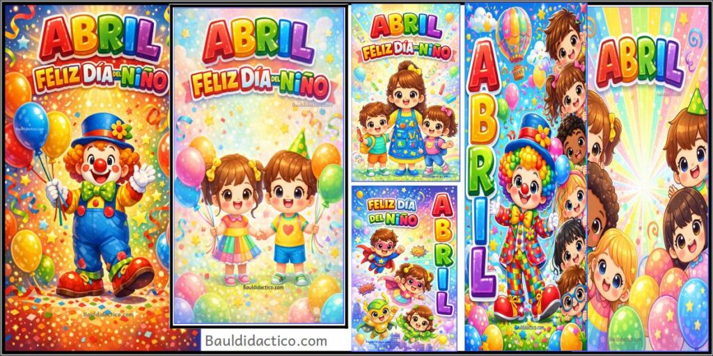 Lonas para abril