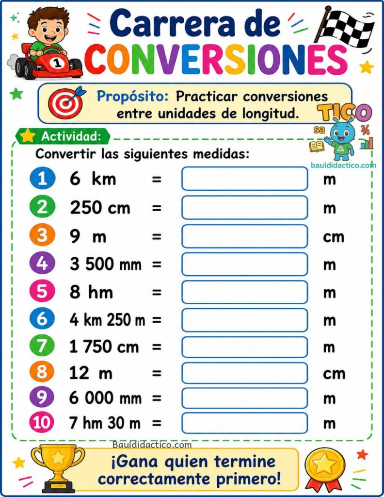  Conversiones Unidades de Medida de Longitud