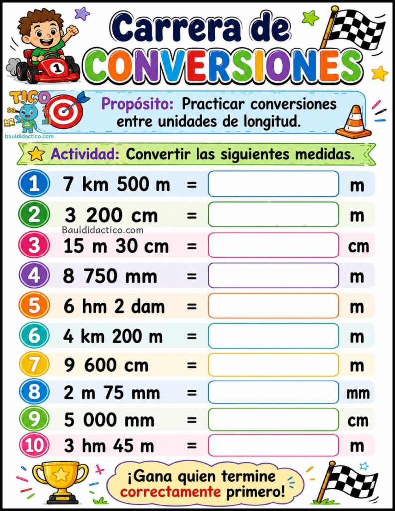  Conversiones Unidades de Medida de Longitud