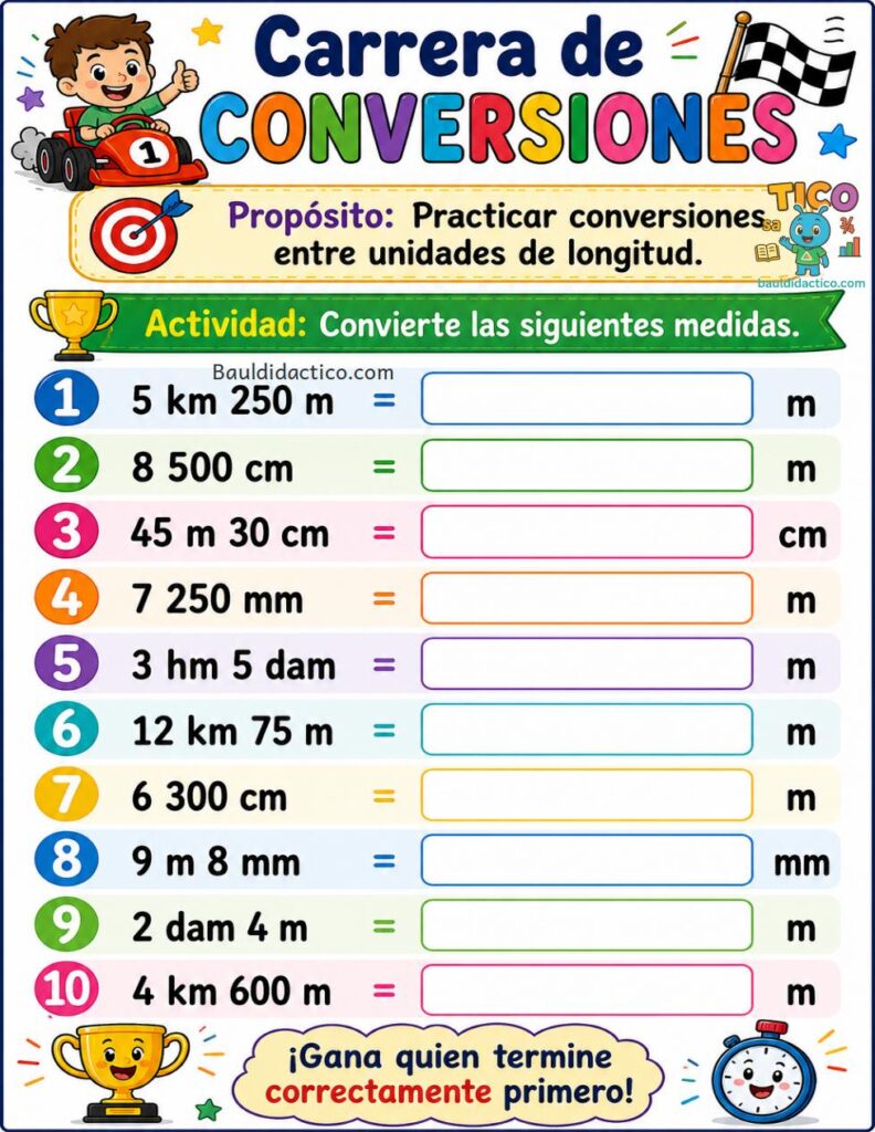  Conversiones Unidades de Medida de Longitud