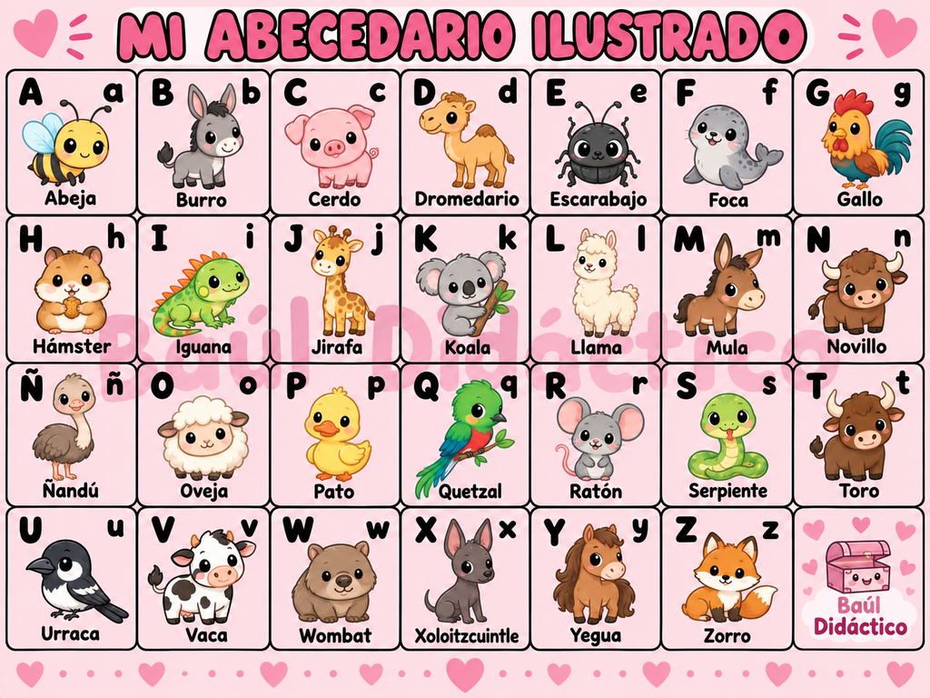 Abecedarios infantiles para aprender