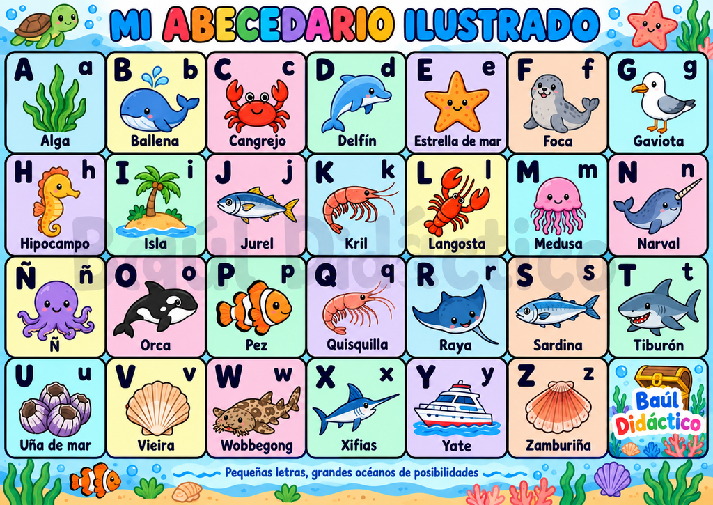 Abecedarios infantiles para aprender